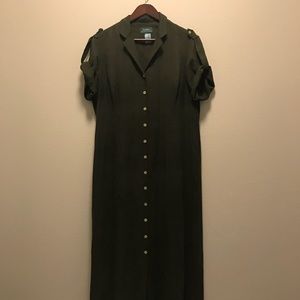 Ralph Lauren teacher dress olive